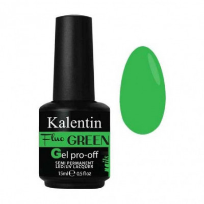 Smalto gel semipermanente verde fluo - Gel Pro-Off n.97