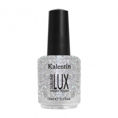 Smalto per unghie argento  - Sublime Lux n.63