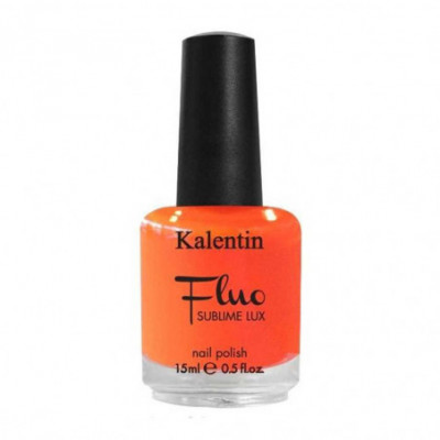Smalto per unghie arancio chiaro - Sublime Lux Fluo